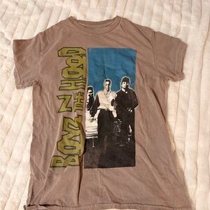 Vintage Graphic Tee with Movie Print